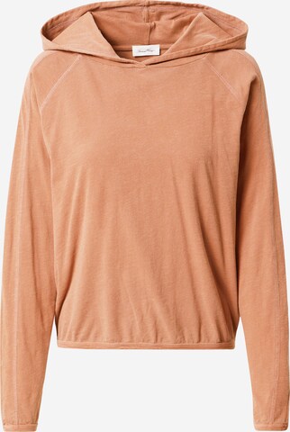 Sweat-shirt 'LAMY' AMERICAN VINTAGE en orange : devant