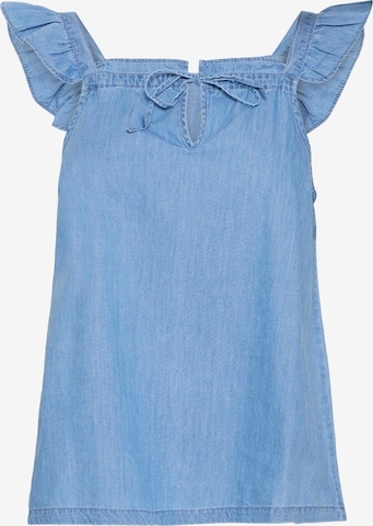 mėlyna ICHI Palaidinė be rankovių 'IHBARCY': priekis