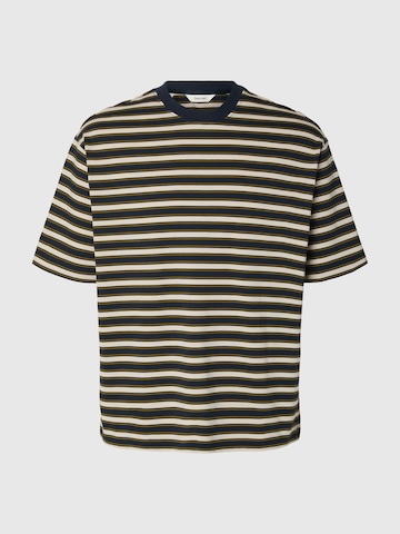 SELECTED T-Shirt in Blau