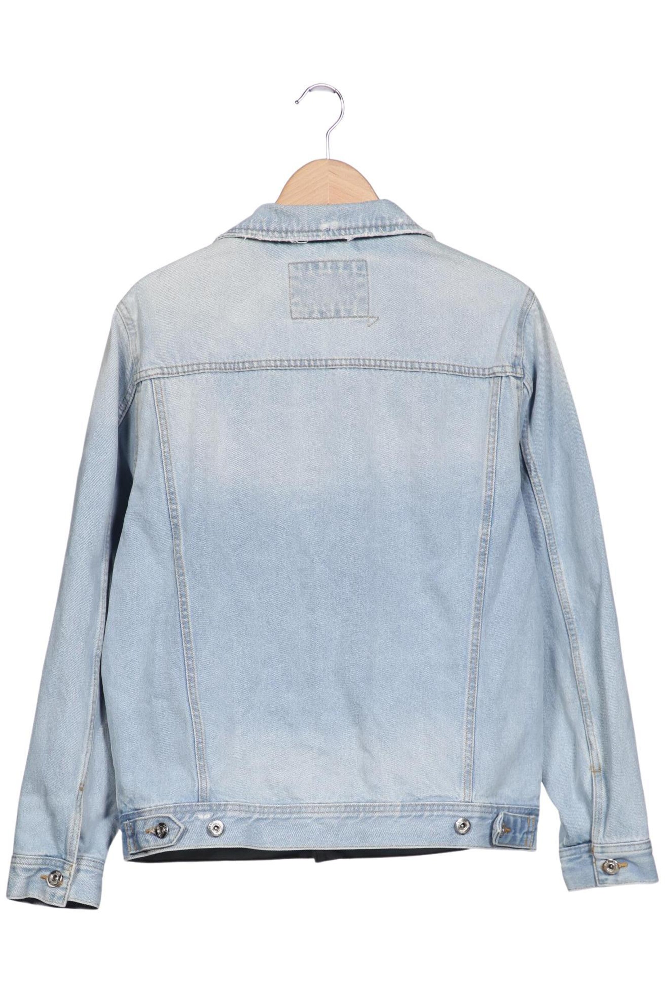 ZARA Jacket & Coat in L in Blue