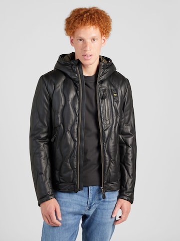 Blauer.USA Jacke in Schwarz: predná strana