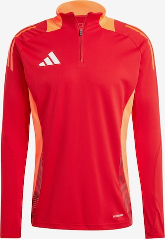 T-Shirt fonctionnel 'Tiro 24 Competition' ADIDAS PERFORMANCE en rouge : devant