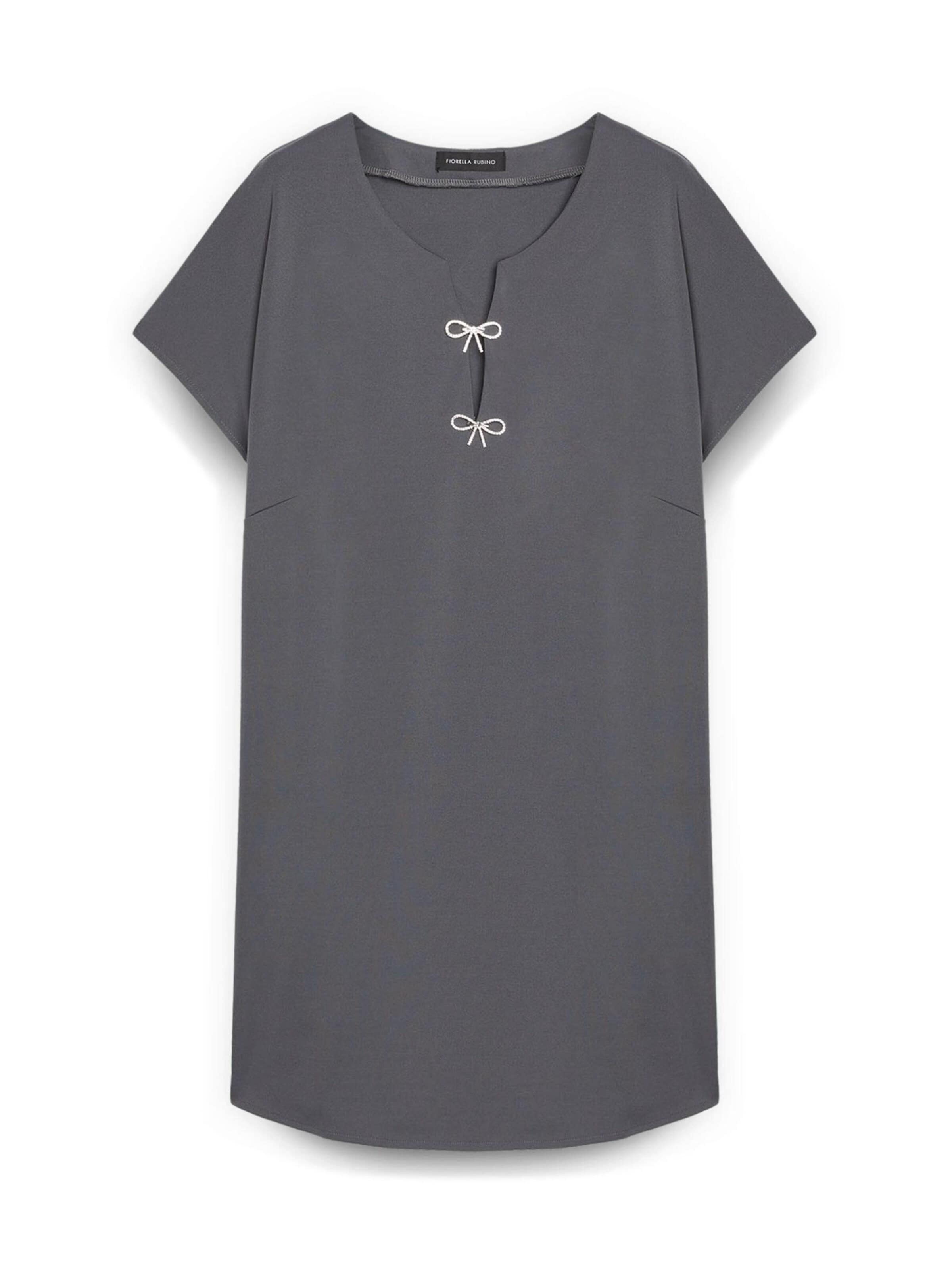 Robe Fiorella Rubino en gris : devant