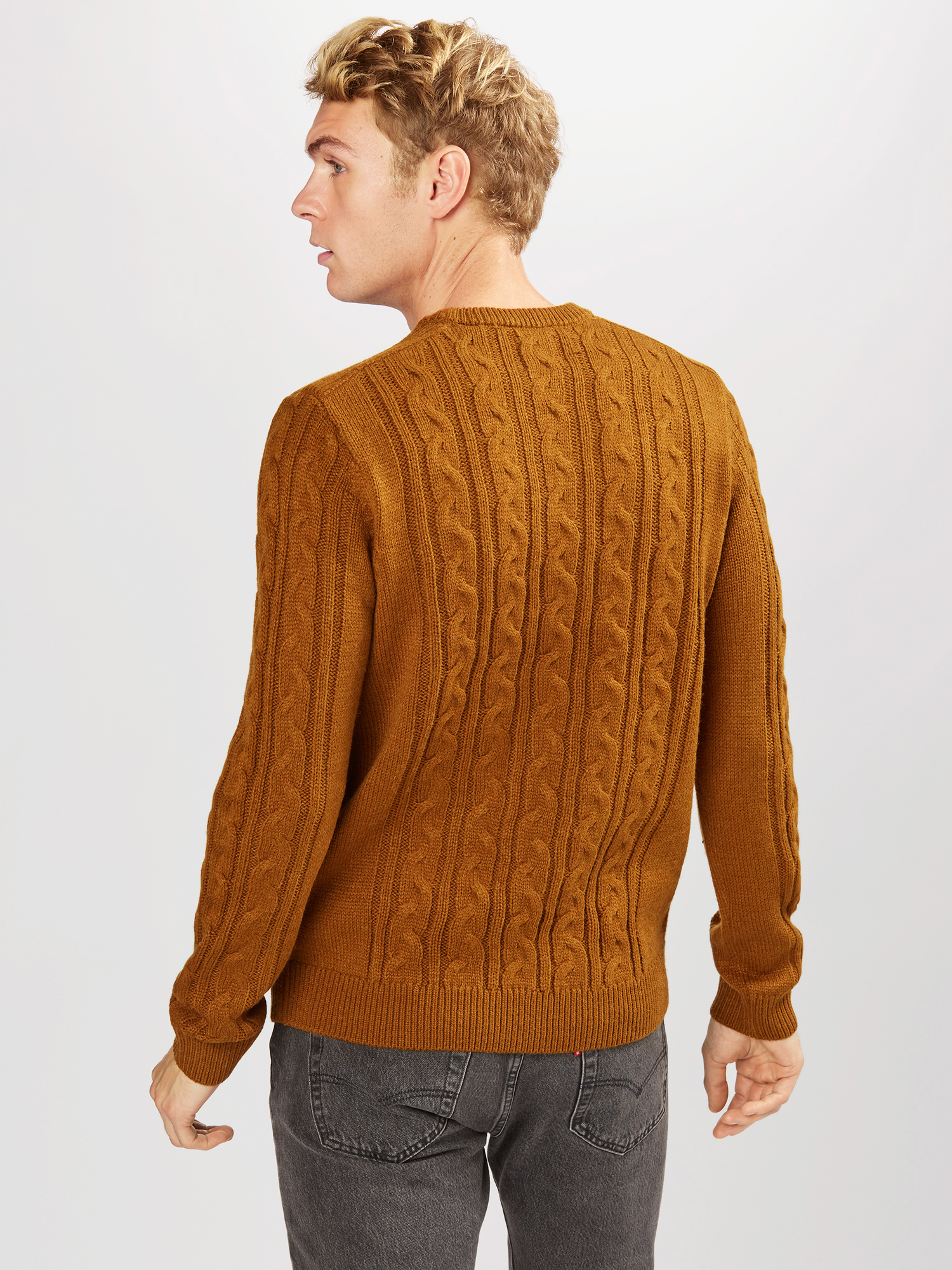 mZ4pM Odzież Only & Sons Sweter KEVIN w kolorze Karmelowym 