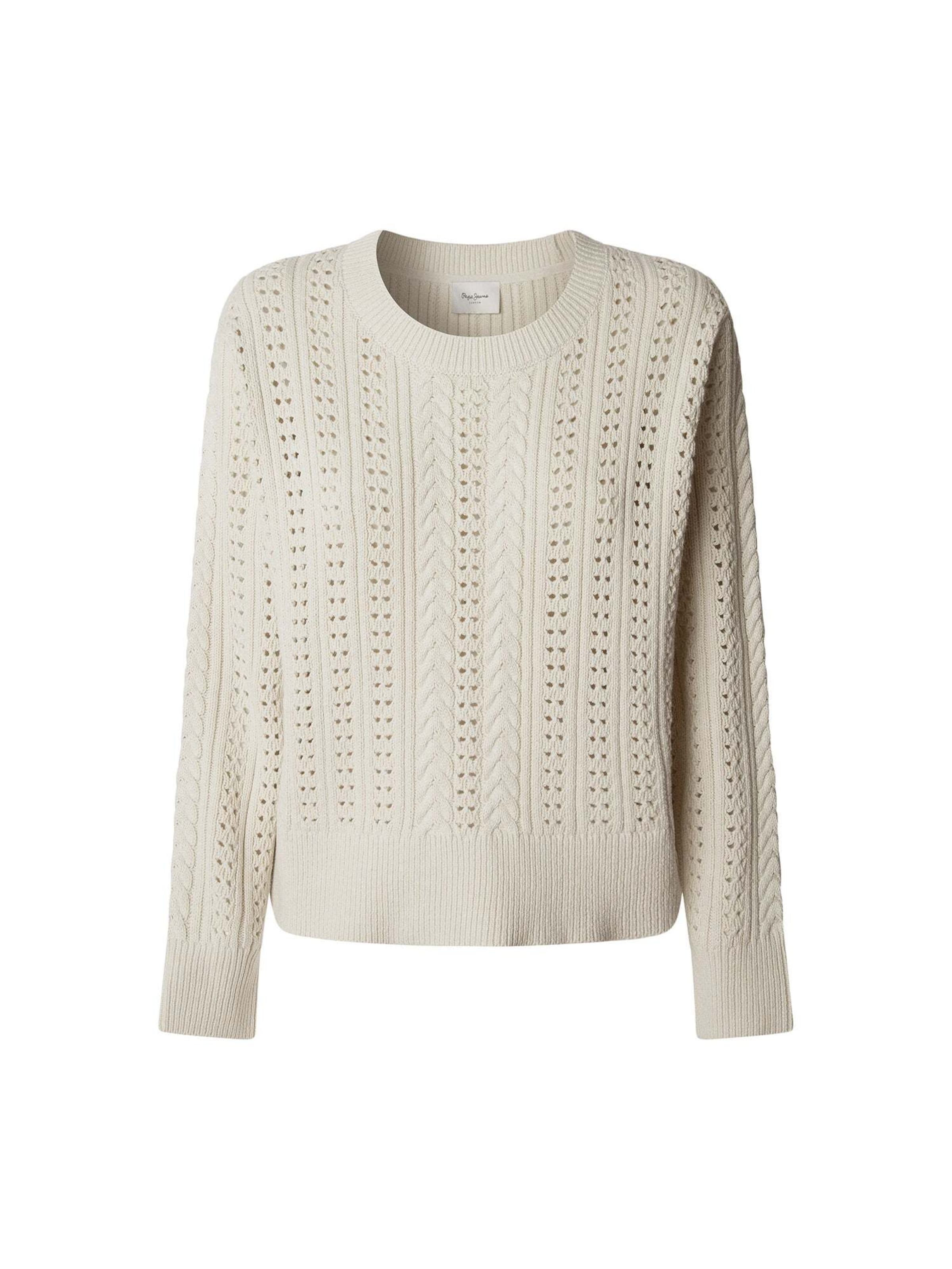 Pepe Jeans Pullover 'Candide' in Weiß: Vorderseite