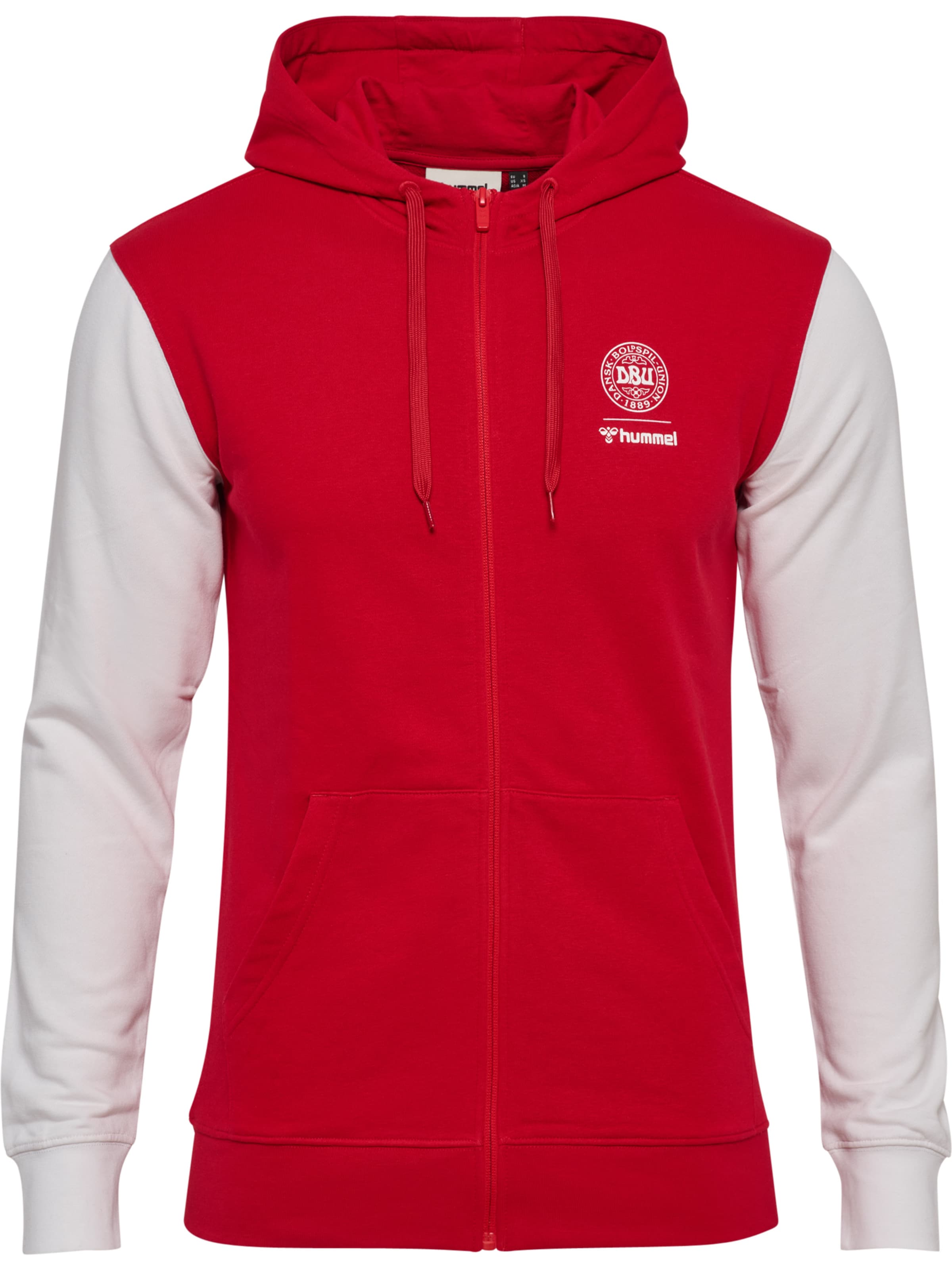 Hummel Sweatjakke i rød: forside