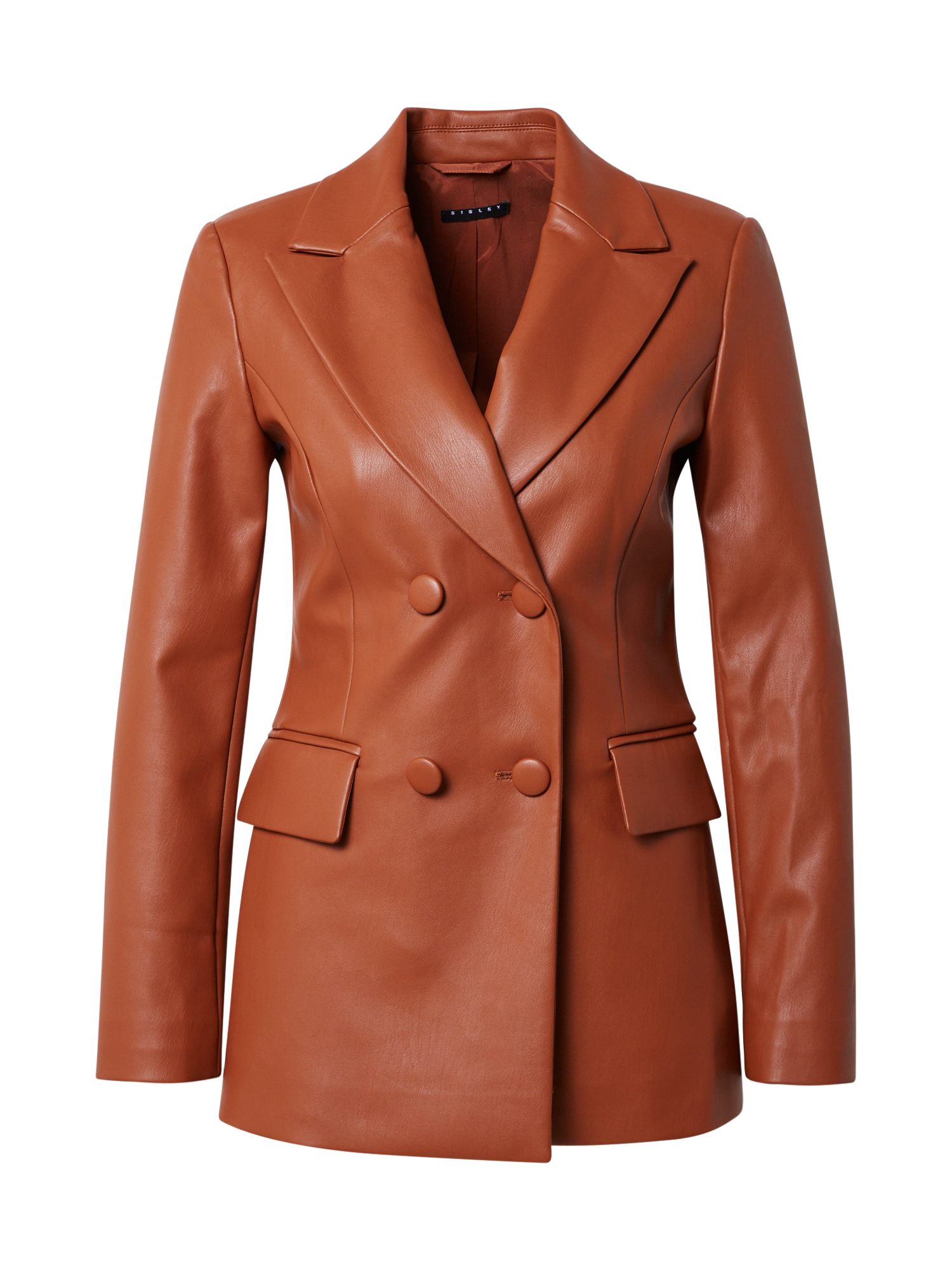 Giacche Abbigliamento Sisley Giacca di mezza stagione in Cognac Giacche Abbigliamento Sisley Giacca di mezza stagione in Cognac