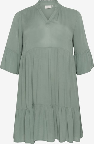 KAFFE CURVE Dress 'Mariana ' in Green: front