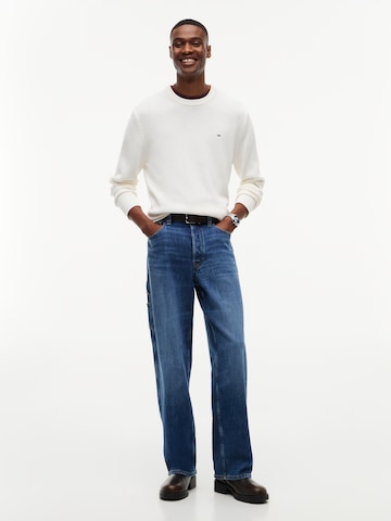 Tommy Jeans Pullover 'ESS' in Weiß