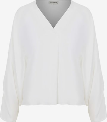 NOCTURNE - Blusa en blanco: frente