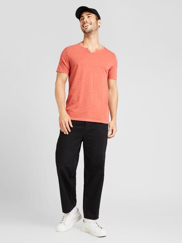 JACK & JONES - Ajuste regular Camiseta 'JJESplit' en rojo