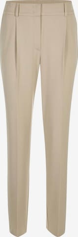 MADELEINE Bandplooibroek in Beige: voorkant