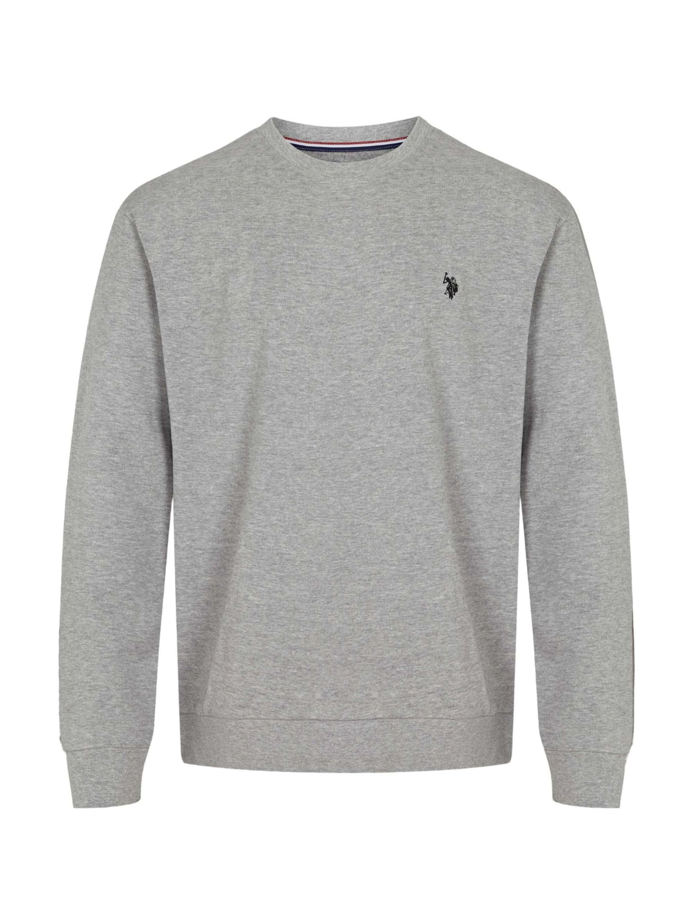 U.S. POLO ASSN. Sweatshirt 'Adler' i grå: forside