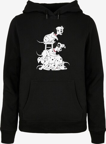 ABSOLUTE CULT Sweatshirt '101 Dalmatiner - Chair' in Zwart: voorkant