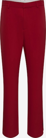 IIQUAL Normalny krój Spodnie 'STORM' w kolorze czerwony: przód