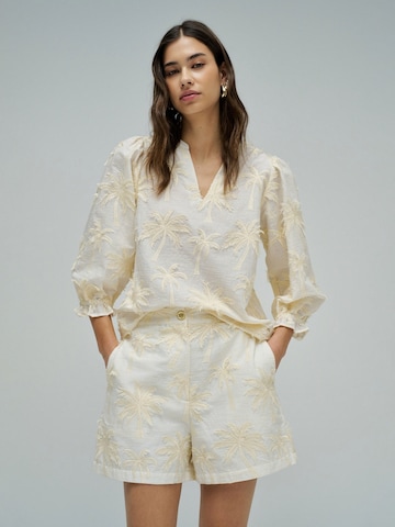 Salsa Jeans Blouse in Wit: voorkant