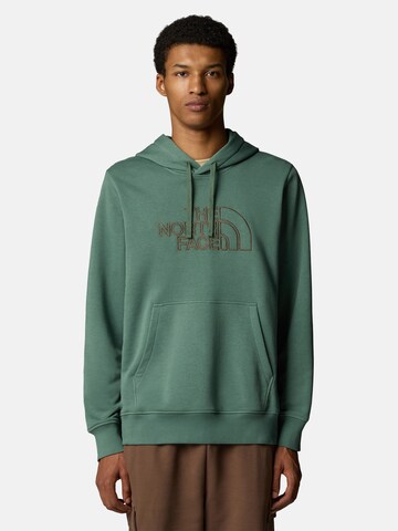 Felpa di THE NORTH FACE in verde: frontale