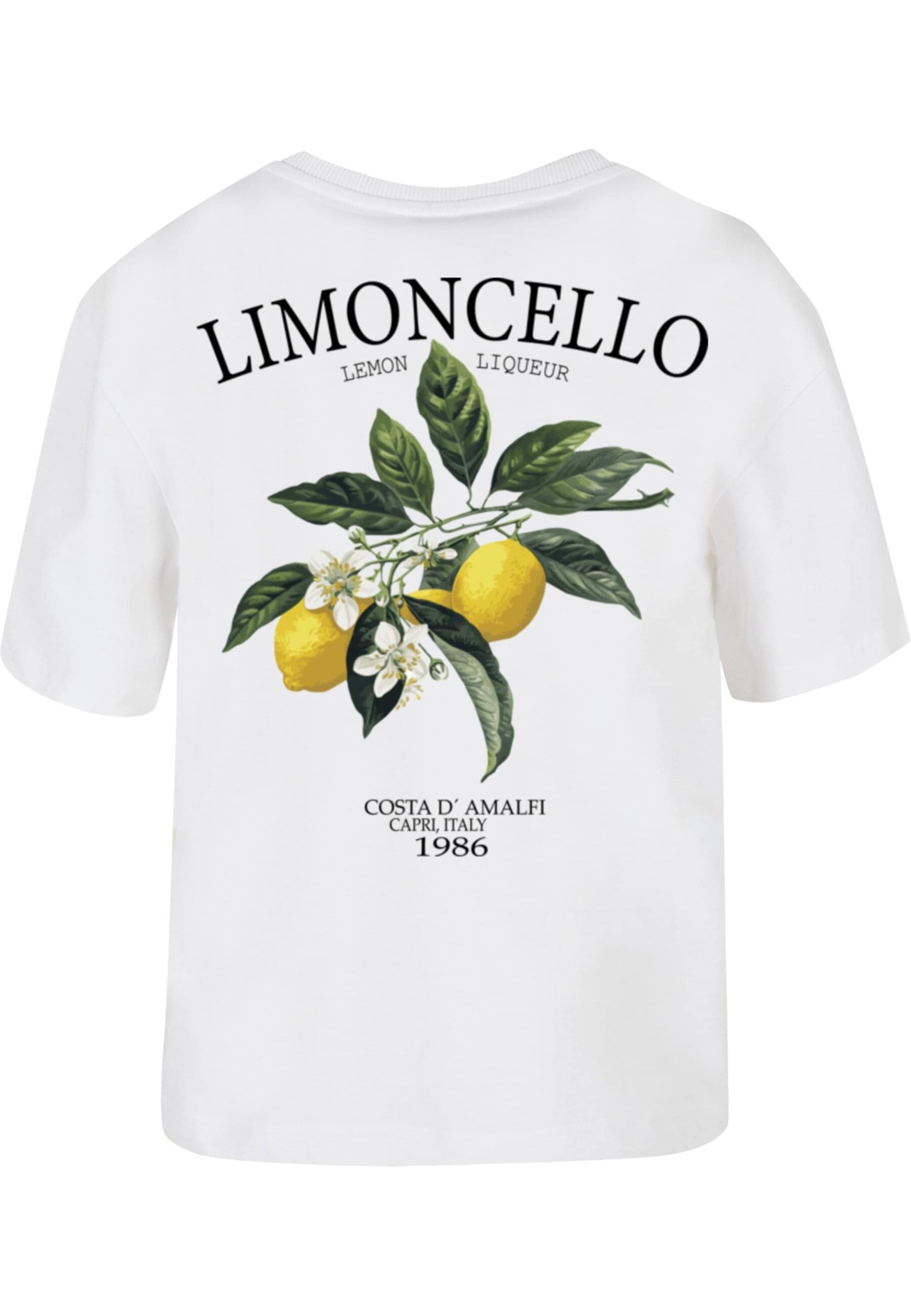 Tricou '77 Limoncello' de la Cloud5ive pe alb