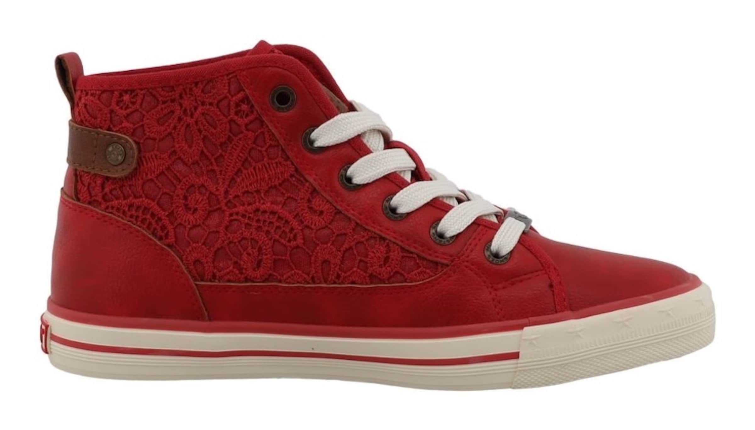 MUSTANG Sneakers in Red