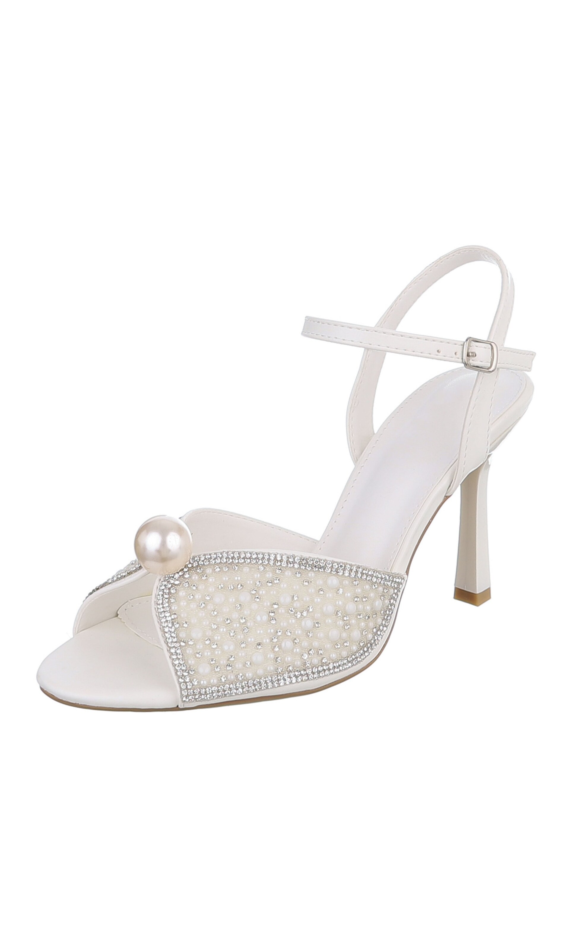 Ital-Design Sandals in 36 in Transparent / White / Pearl white, Item view