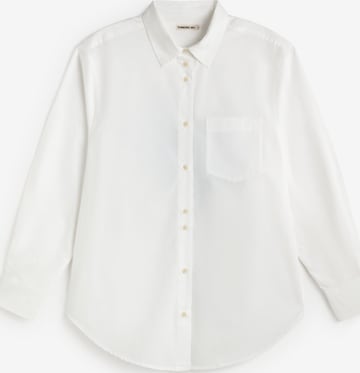 Thinking MU Bluse 'Odie' in Weiß: Vorderseite