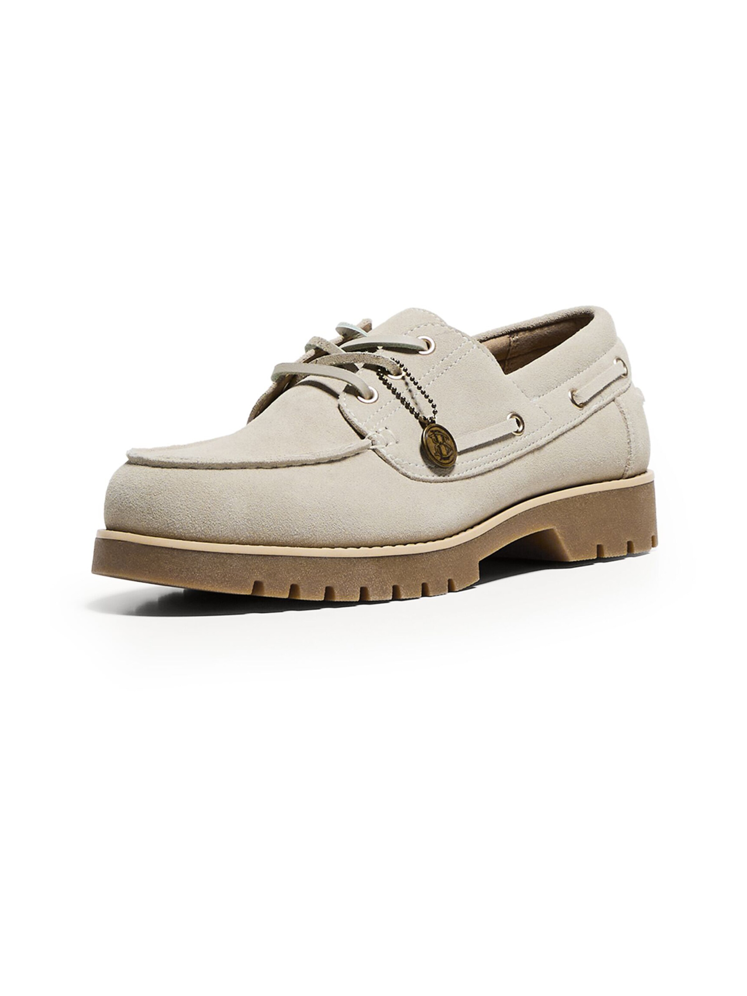 Bershka Mokassin i beige: forside