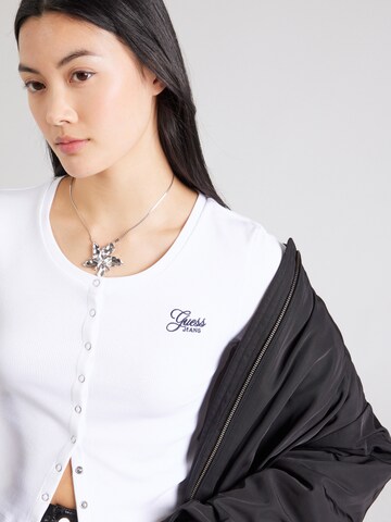 GUESS JEANS Kofta i vit