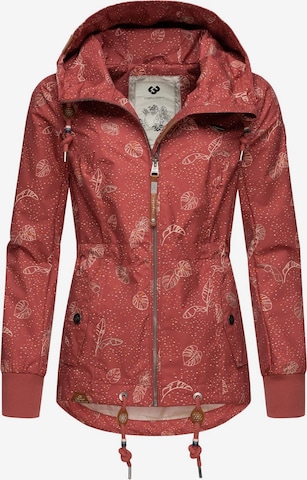 Ragwear Weatherproof jacket 'Danka' in Pink: front