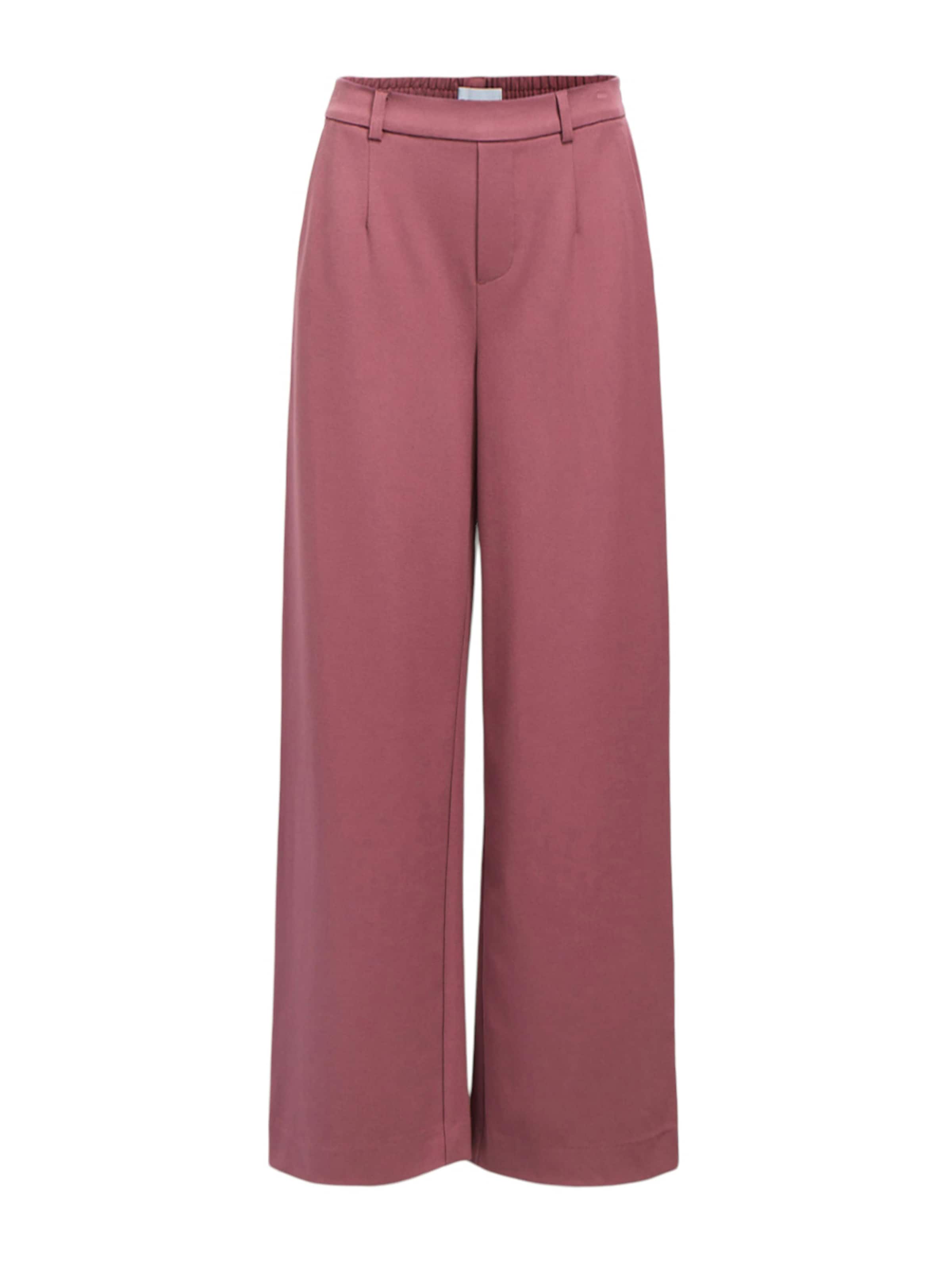 OBJECT Широкий Штаны 'OBJLISA' в Ярко-розовый: спереди