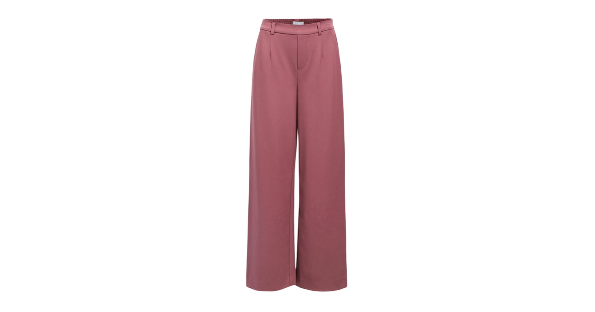OBJECT Wide Leg Bukser Med L gfolder OBJLISA I M rk Pink ABOUT YOU object-wide-leg-bukser-med-l-gfolder-objlisa-i-m-rk-pink-about-you