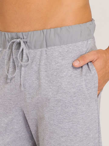 Hanro Pajama pants 'Day & Night' in Grey