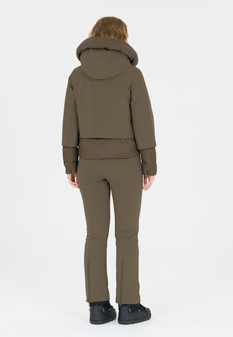Athlecia Regular Softshellhose Vikki in Grün