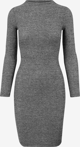 Abito in maglia di Urban Classics in grigio: frontale