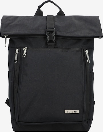 D&N Backpack in Black: front