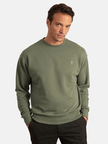 Jacey Quinn - Sweatshirt em cinzento: frente