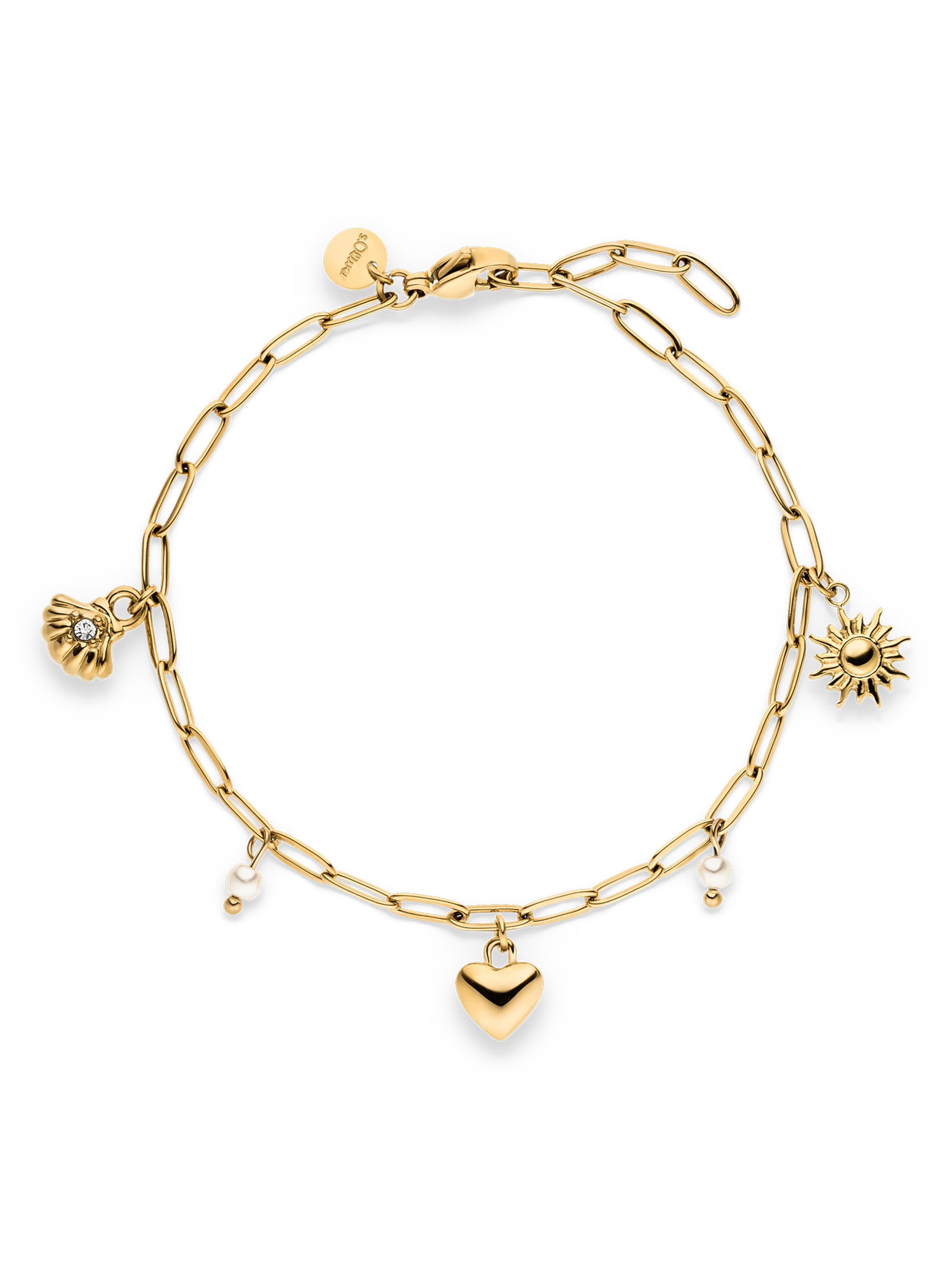 s.Oliver Bracelet in Gold: front