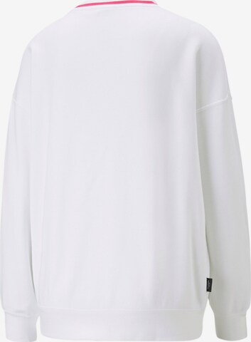 PUMA Sport sweatshirt i vit