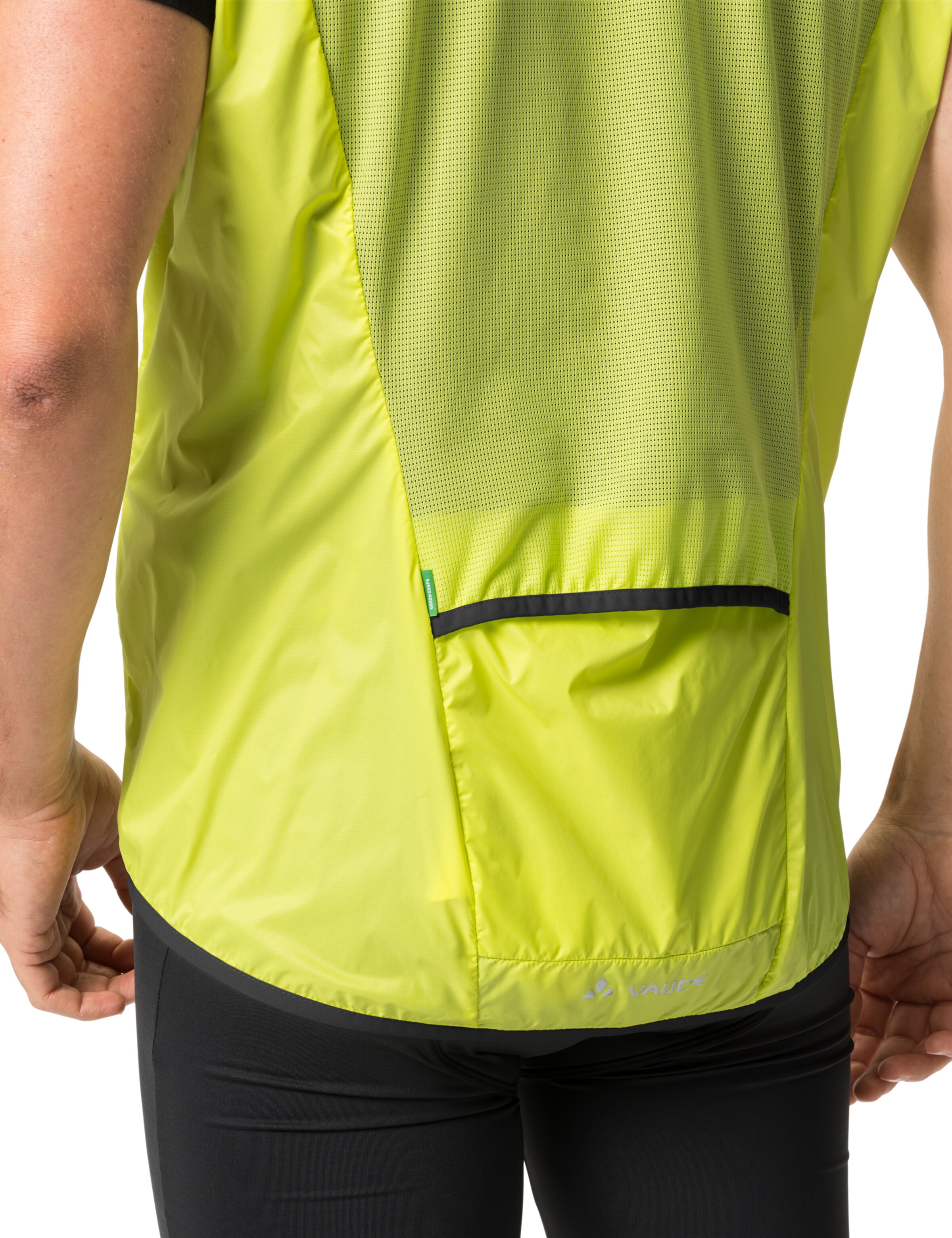 VAUDE Sportbodywarmer 'Matera Air' in Geel