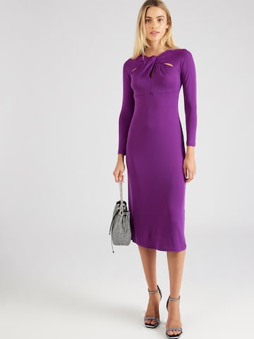 Closet London Dress in Purple