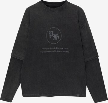 Maglietta di Pull&Bear in grigio: frontale