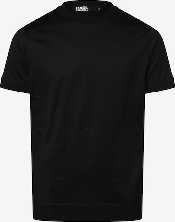 Karl Lagerfeld Shirt in Black: front