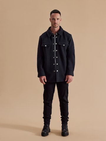 DAN FOX APPAREL Between-Season Jacket 'Arda' in Black