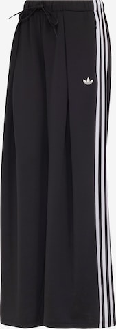 Loosefit Pantaloni con pieghe 'Adidas Originals By Jennie' di ADIDAS ORIGINALS in nero: frontale