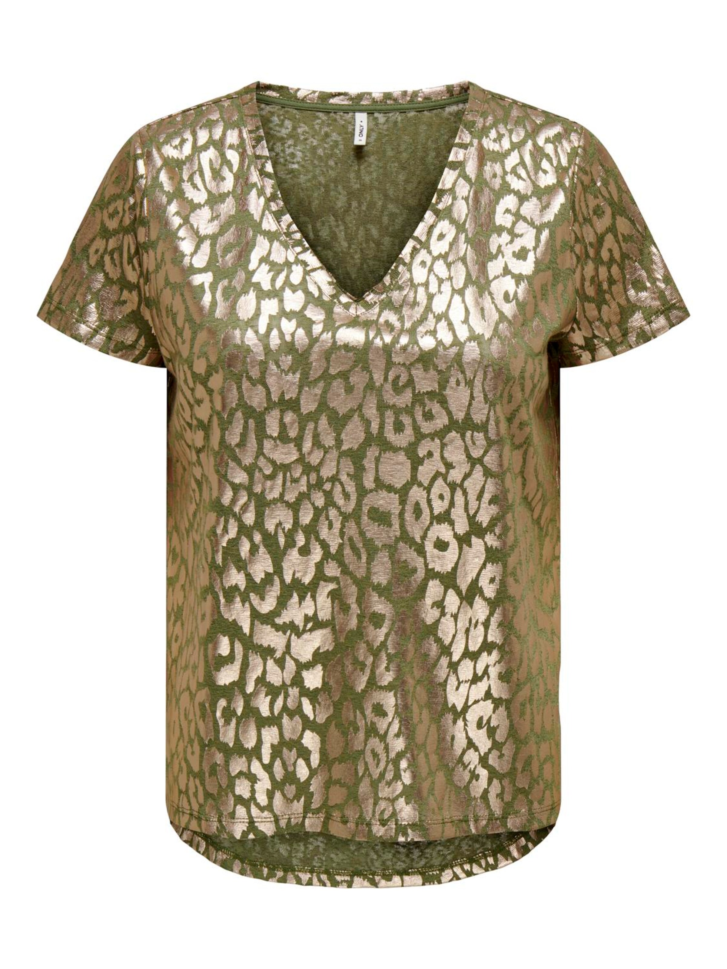 ONLY Футболка в Зеленый: спереди