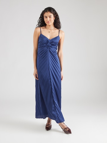 Abercrombie & Fitch Evening dress 'SUNBURST' in Blue: front