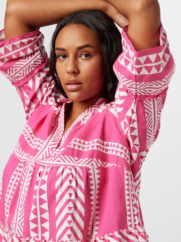 Vero Moda Curve Tunic 'DICTHE' in Pink