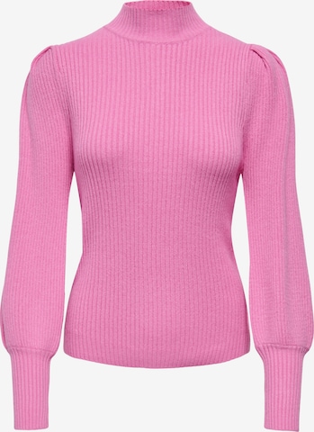 Pull-over 'ONLKATIA' ONLY en rose : devant