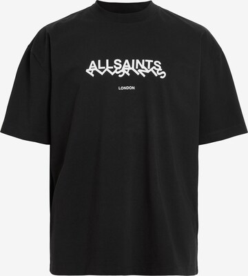 T-Shirt AllSaints en noir : devant