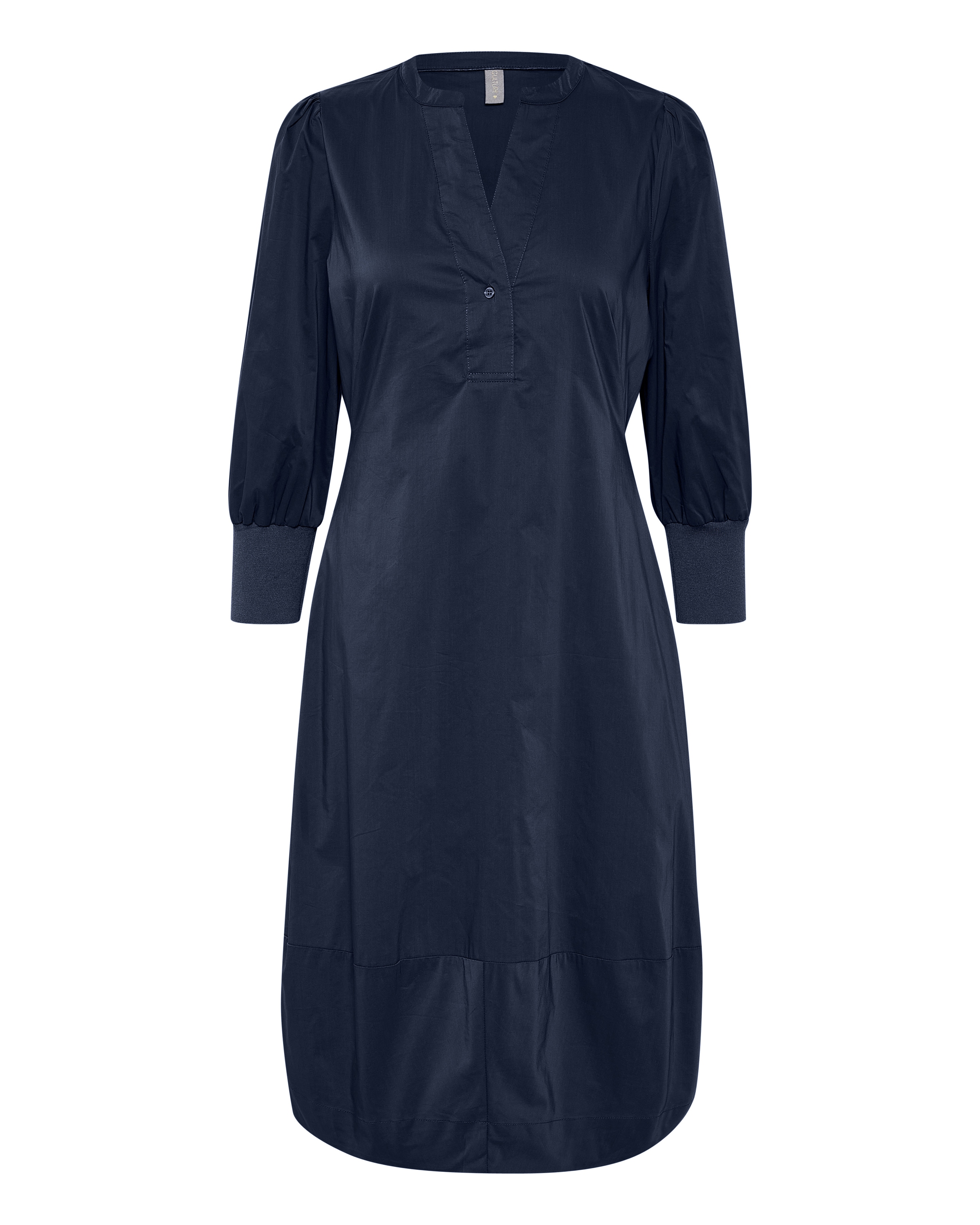 CULTURE Kleid 'Antoinett' in Blau: Vorderseite