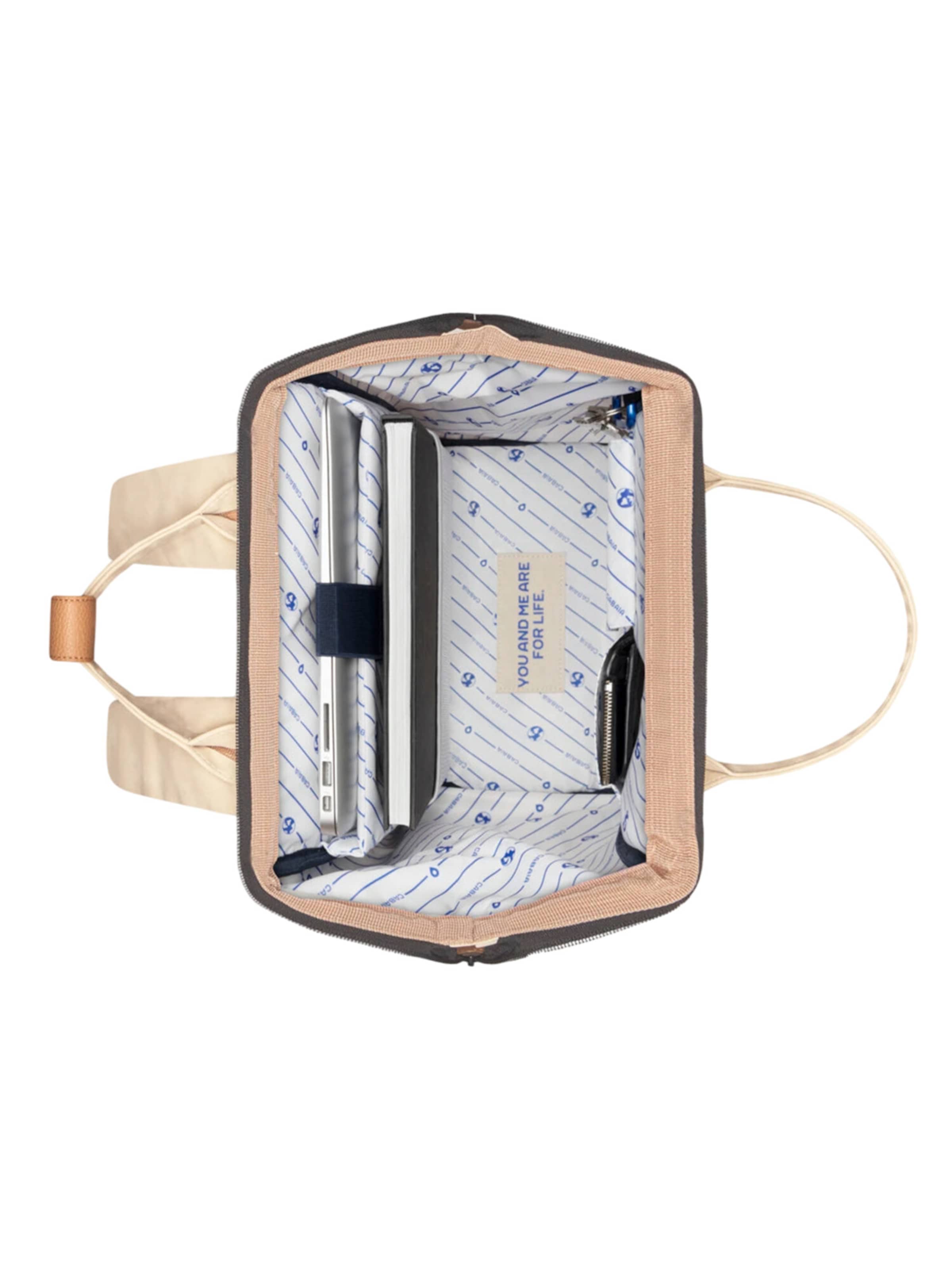 Cabaia Backpack 'Andenne M' in Beige